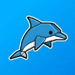 an origami dolphin