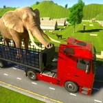 Animal Cargo Transporter Truck Game 3D