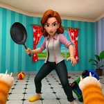 Bad Cat Prankster Moms Return