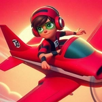 Ben 10 Tappy Plane
