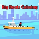 Big Boats Coloring