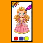 BTS Princess Coloring Book