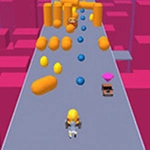Cannon Surfer - Obstacle Shooting Game