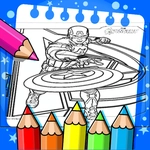 Captain America Coloring
