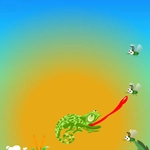 Chameleon Want Eat