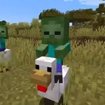 Chicken Jockey Hidden Lava Chicken 2