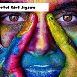 Colorful Girl Jigsaw