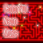 Colorful Neon Maze