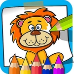 Coloring Book For Kids: Animal Coloring Pages
