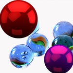 Colors Balls Glow in the Dark