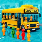 Crazy Bus Car Jam Parking