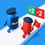 Crazy Revolution Police Runner: Hyper Casual