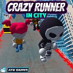 Crazy Runner in City