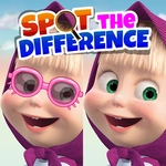 Find Differences - Masha and Bear