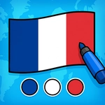 Flag Paint Puzzle Game