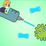 Flying Injection Virus Game