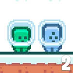 Green and Blue Cuteman 2