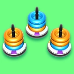 Hoop Stack Sort Puzzle Game