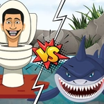 Hungry Shark Vs Skibidi