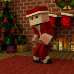 MineCraft Christmas Jigsaw Puzzle