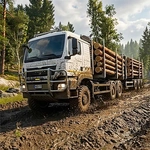 Mud Truck Driving