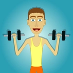 Muscle Clicker: Gym game