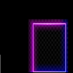 Neon Square Rush