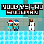 Noob vs Pro Snowman
