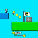 Obby vs Bacon Rainbow Parkour