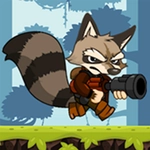 Raccoon Adventure Game