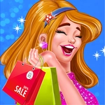 Shopping Mall Rich Girl Dressup - Color by Number