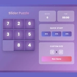 Sliding Number Puzzle – Classic Brain Teaser