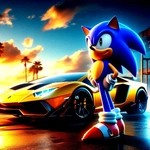 Sonic Run for Lamborghini