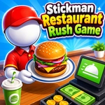 Stickman Restaurant Rush Game