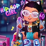 Stylish Hip Hop Girl