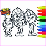 Top Wing: Color the Cadets