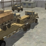 Transport Army Vehicle Truck Driving