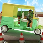Tuk Tuk Rikshaw Parking