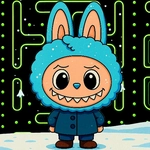 Winter Labubu Pacman Adventure