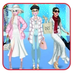 Winter White Outfits: Dress Up Game