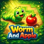 Worm And Apple